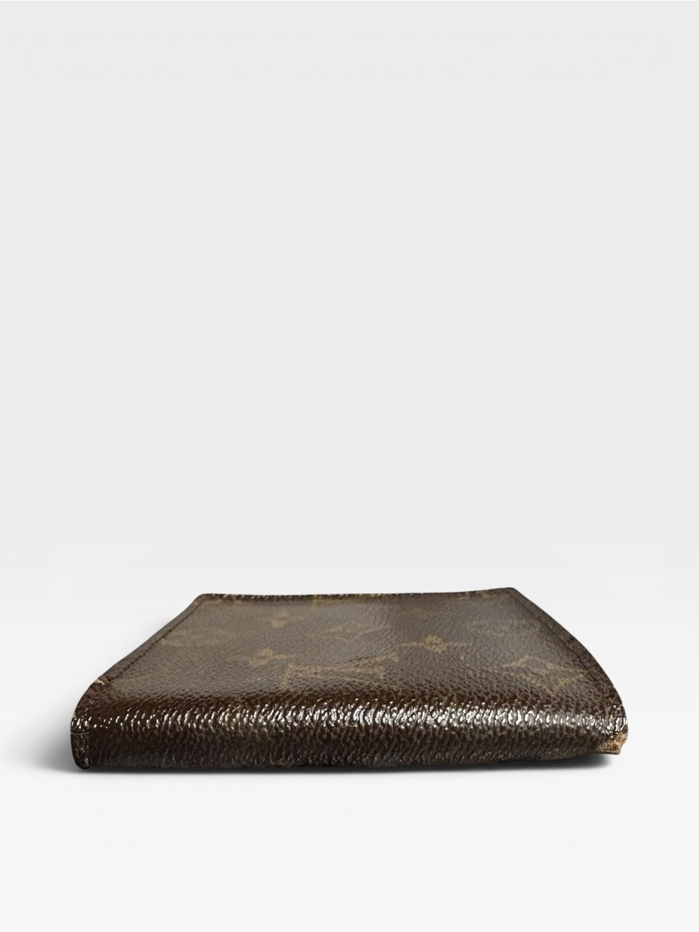 Louis Vuitton Brown Monogram Leather Wallet